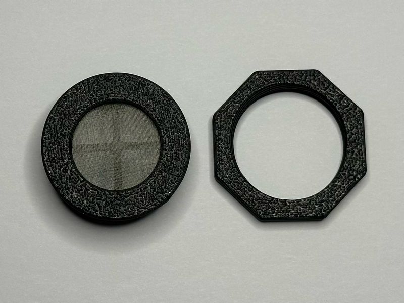 1in Ezyeddie Screw-In Vent with 200 Mesh (74 μm Ultrafine Mesh)