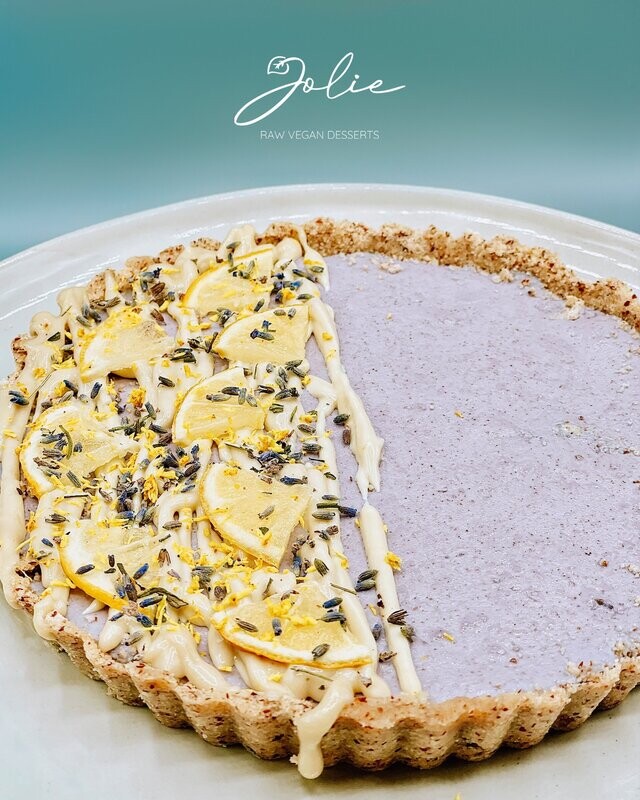 Lavander Blueberry tart