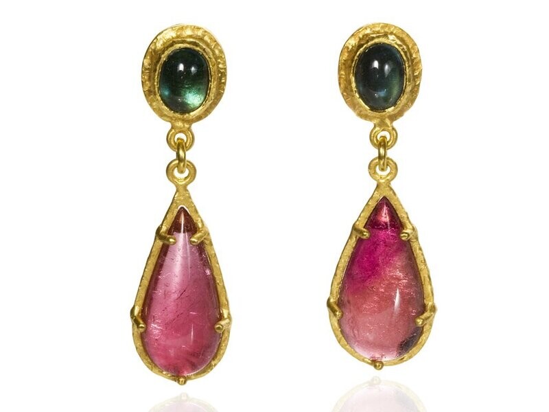 Tourmaline Tear Drops