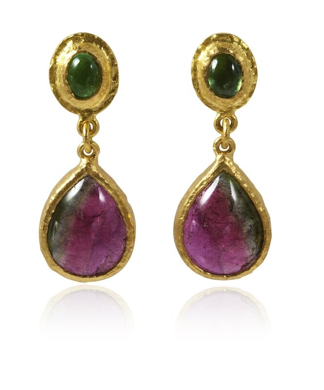 Tourmaline Tear Drops 2