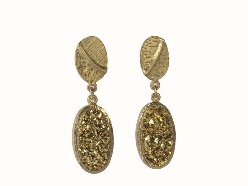 Druzy Ovals