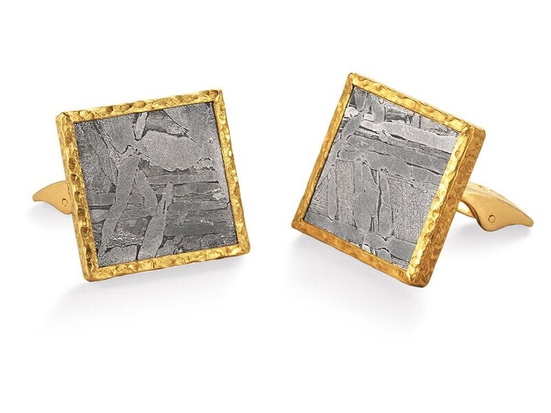 Meteorite Slice Square Medium