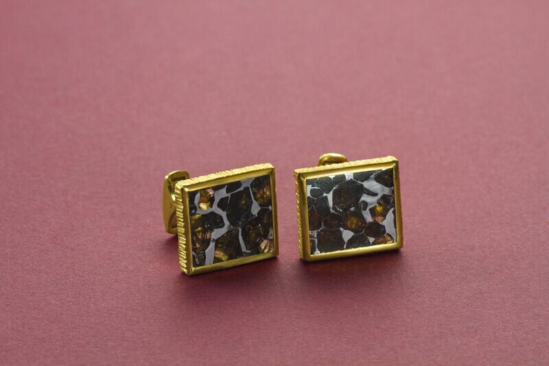 Seymchan Meteorite Yellow Gold