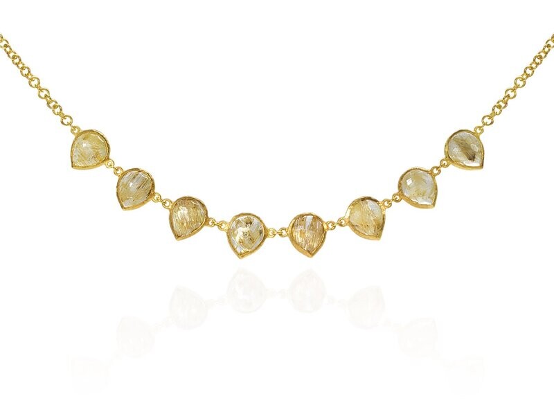 Rutilated Tear Drops