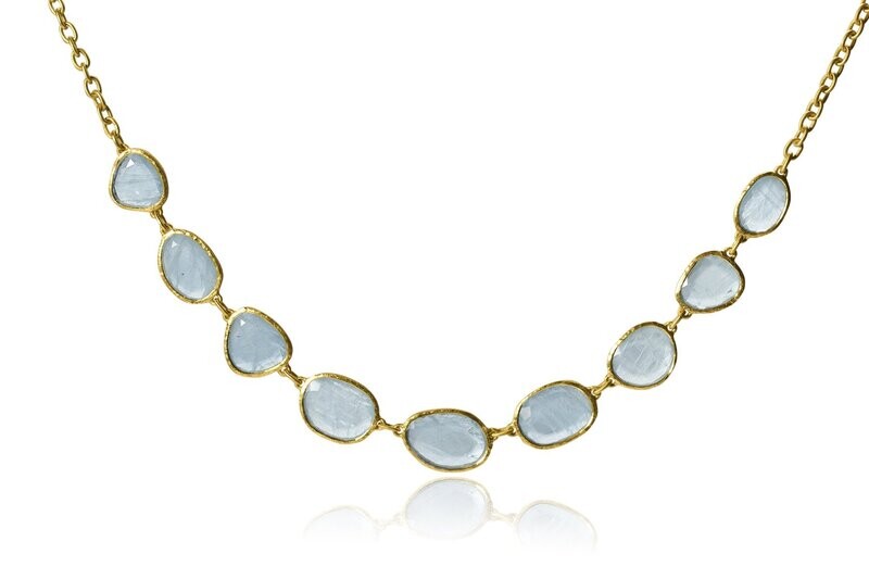 Rose Cut Aquamarine