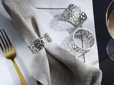 Judy Napkin Rings Sterling