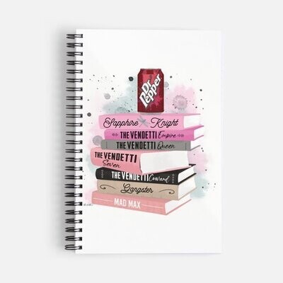 Book Stack Notebook