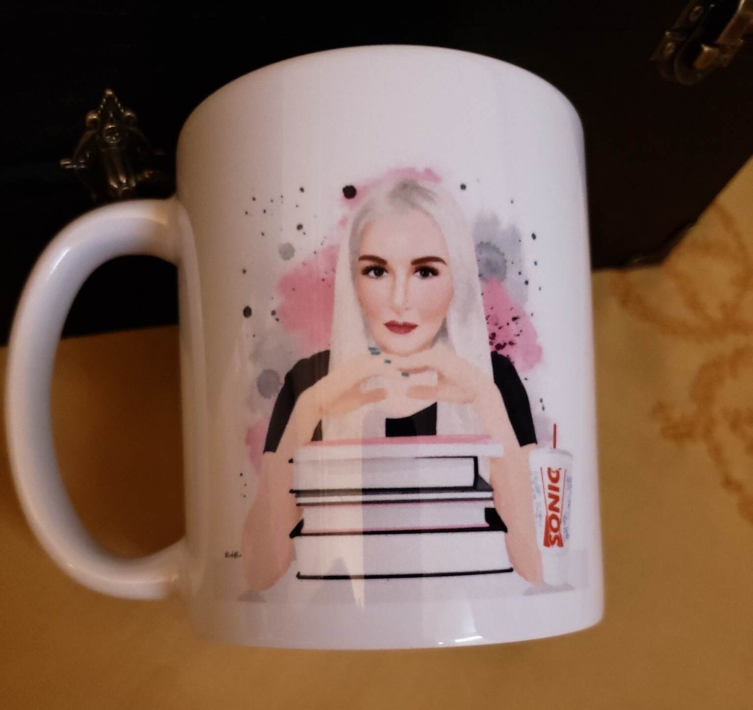 Book Stack Mug