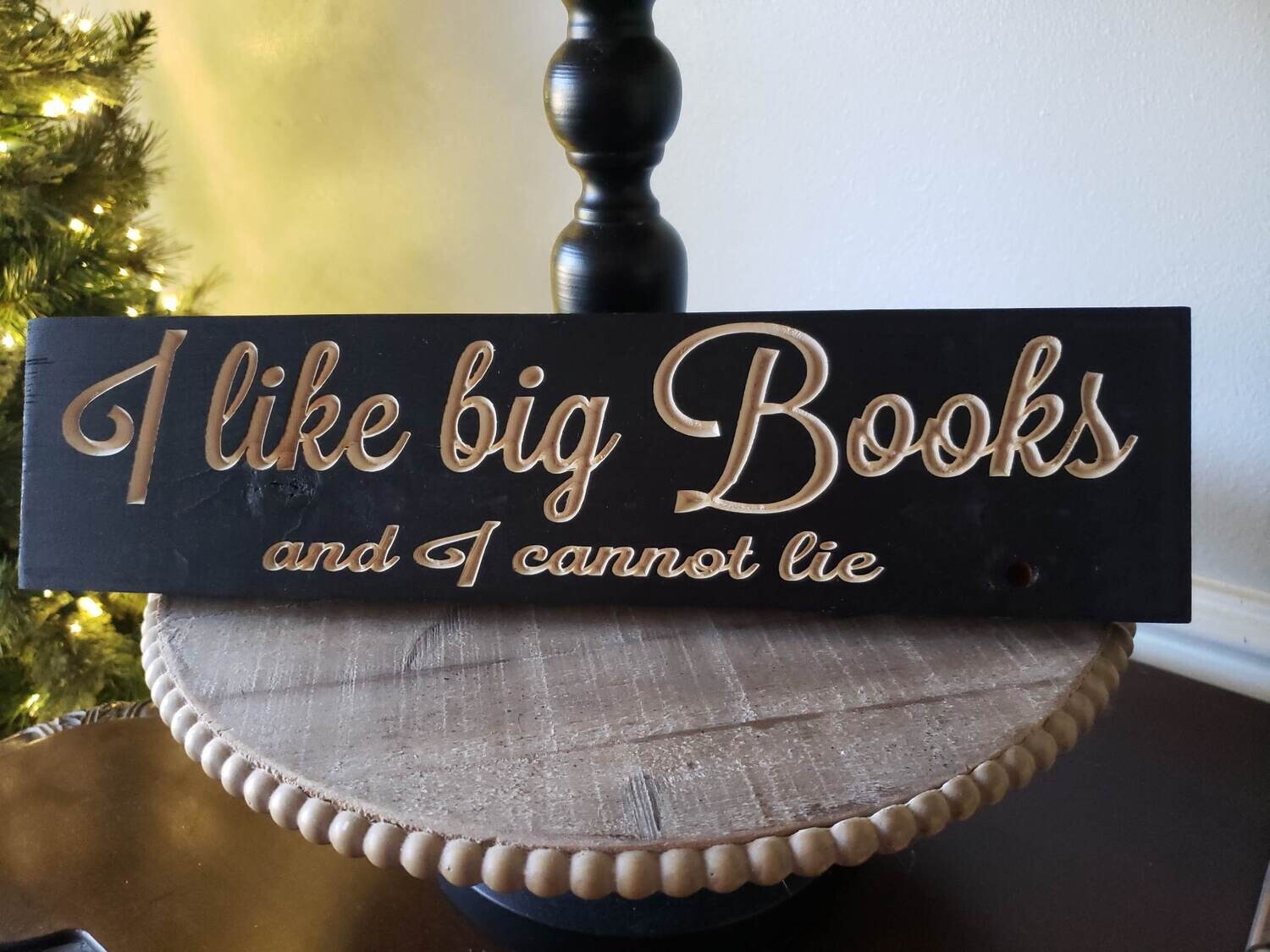 Big Books Bookshelf Sign