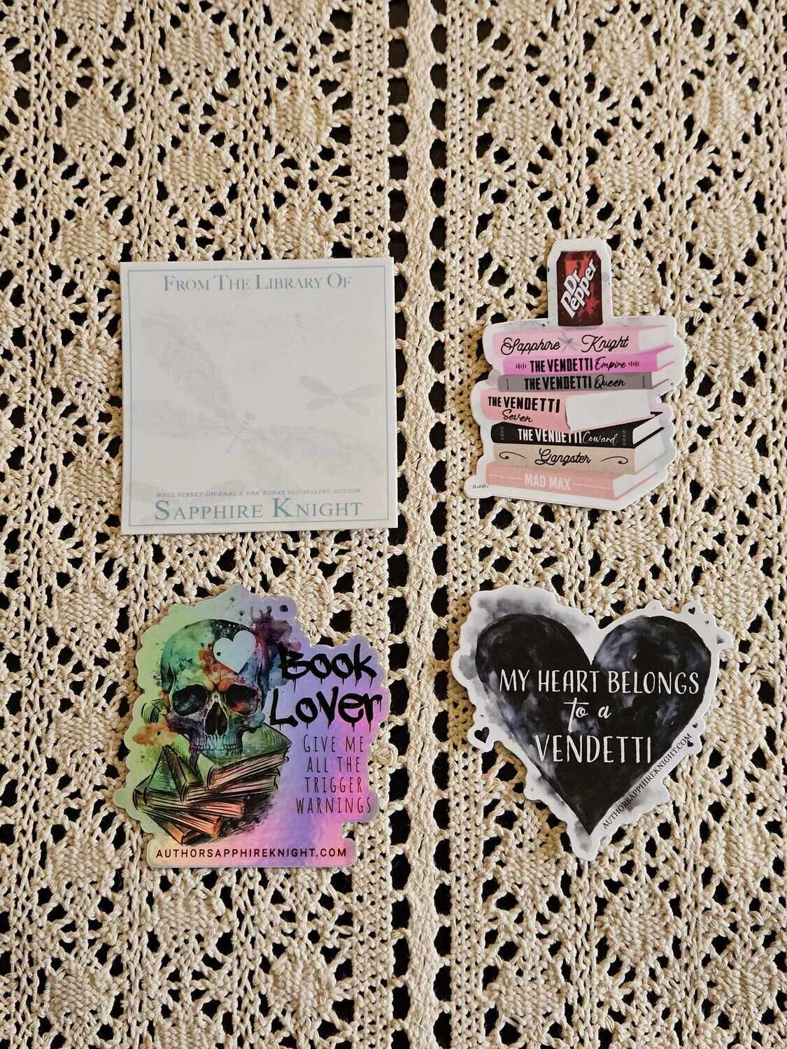 Dark Romance Sticker Pack