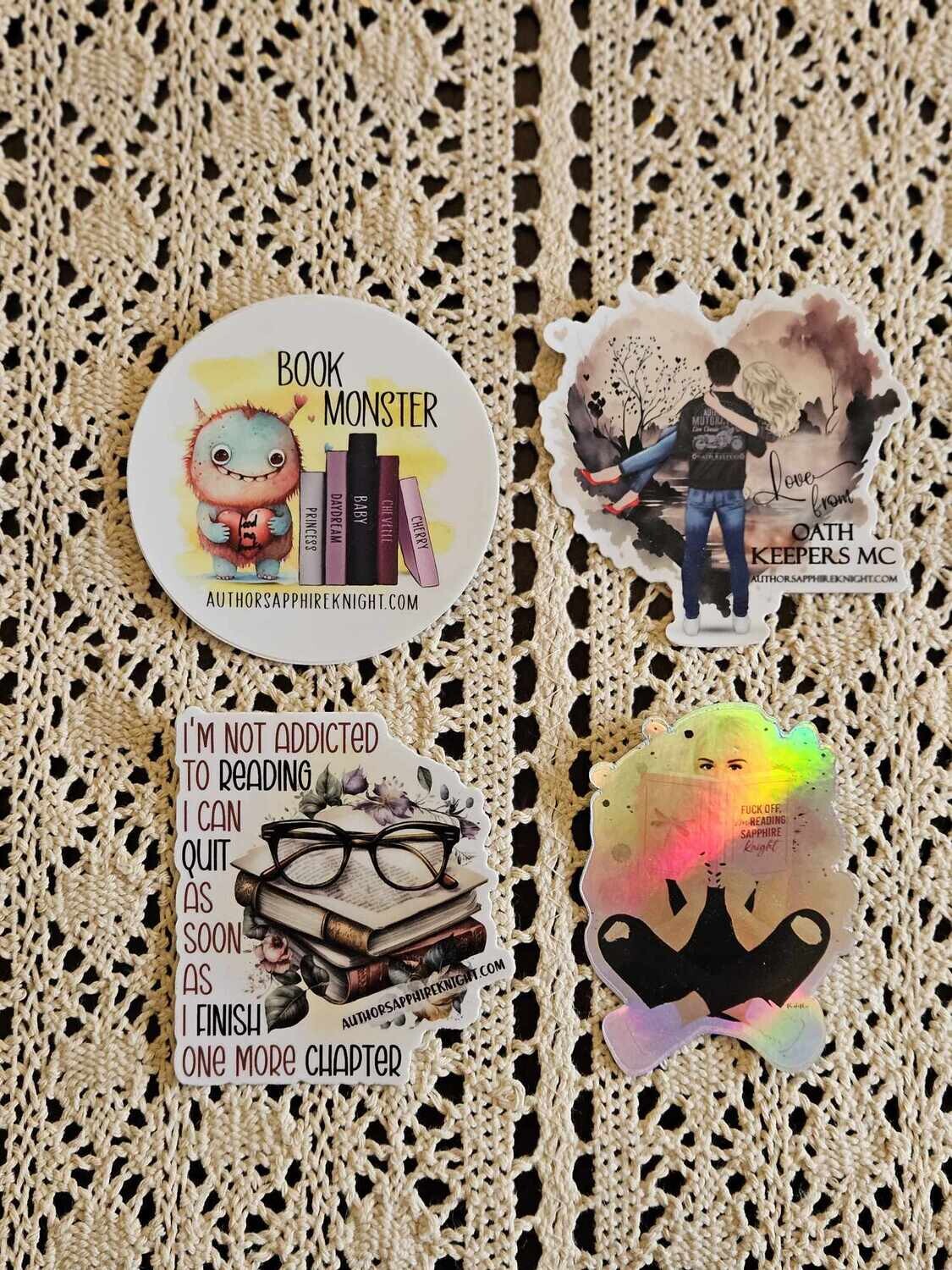 FO I'm Reading Sticker Pack