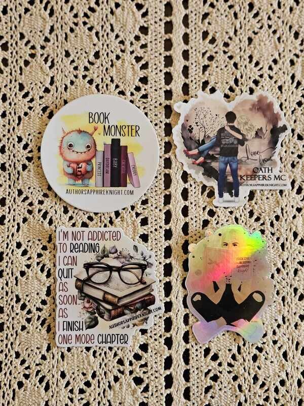 FO I&#39;m Reading Sticker Pack
