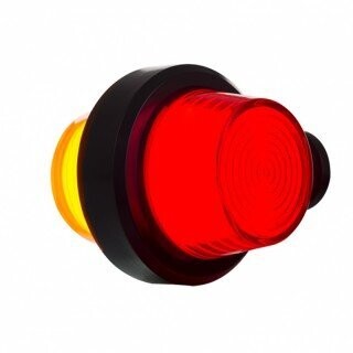 BREEDTELAMP KORT 
LED ORANJE / ROOD