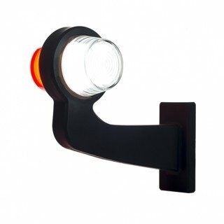 BREEDTELAMP HAAKS RECHTS
LED WIT / ROOD