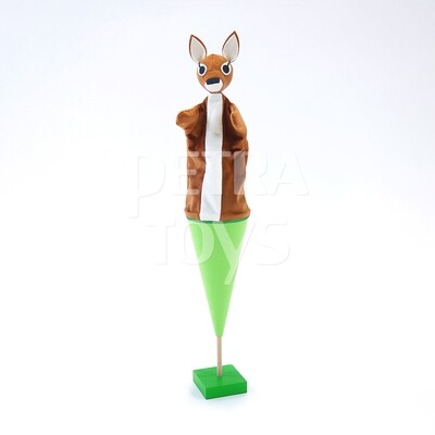 Peek-a-Boo Baby Deer Cone Puppet