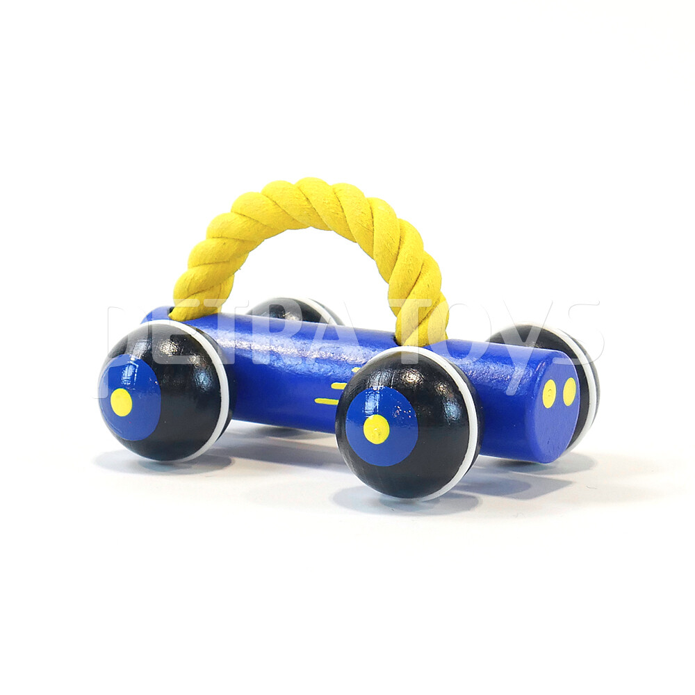 Race Car Push Toy - Blue