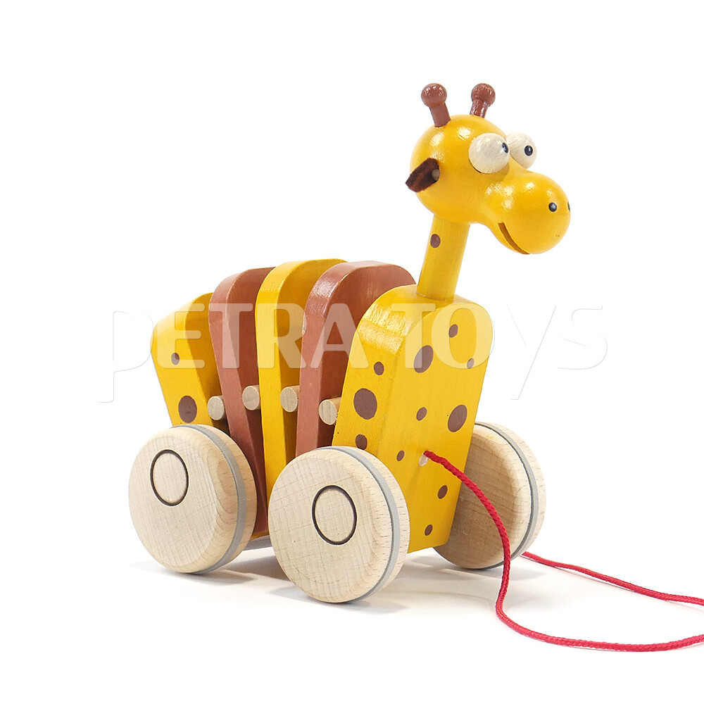 Rocking Giraffe Pull-Along Toy