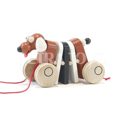 Rocking Dog Pull-Along Toy