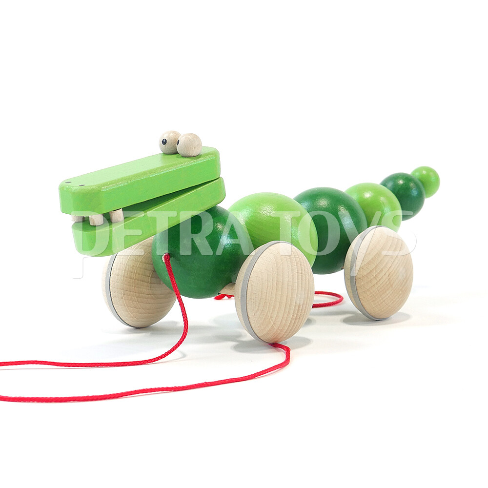 Wiggling Alligator Pull-Along Toy