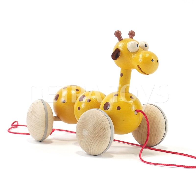 Wiggling Giraffe Pull-Along Toy