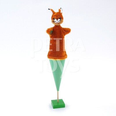 Peek-a-Boo Squirrel Cone Puppet