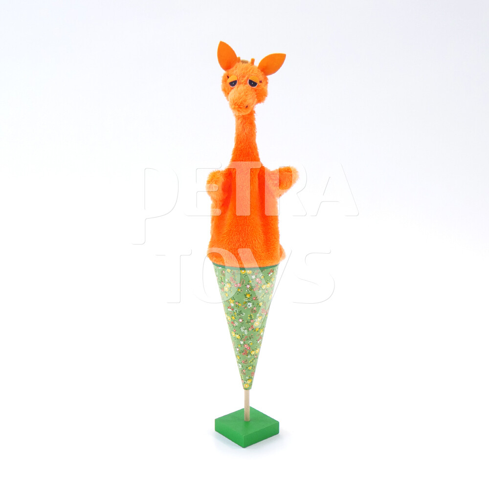 Peek-a-Boo Giraffe Cone Puppet
