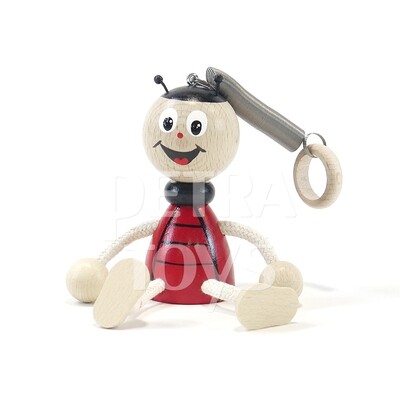 Lady Bug Bouncing Mobile