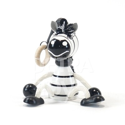 Zebra Bouncing Mobile