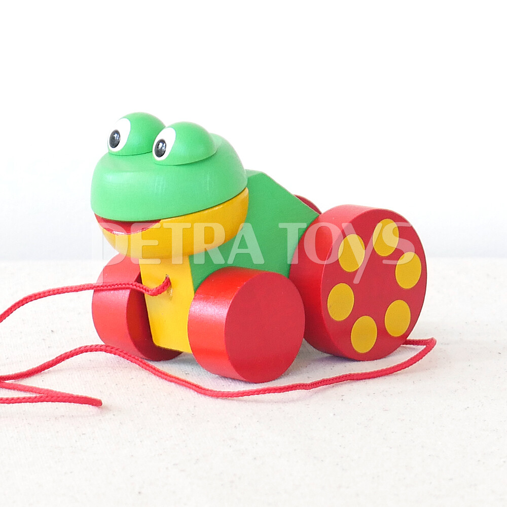 Little Frog Pull-Along Toy