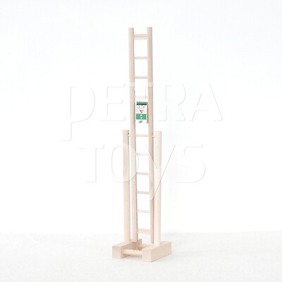 Clown on Rotary Ladder - Green