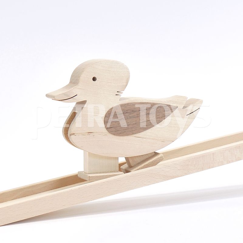 Duck Wooden Ramp Walker - Natural