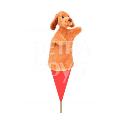 Peek-a-Boo Dog Cone Puppet