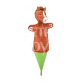 Peek-a-Boo Horse Cone Puppet