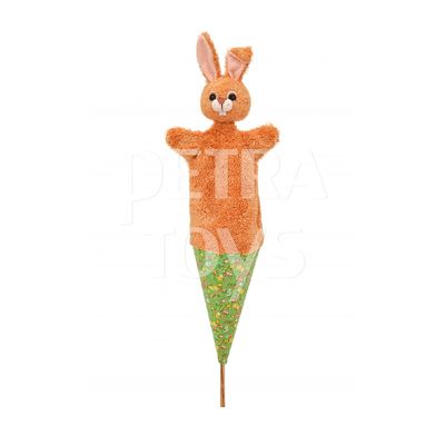 Peek-a-Boo Rabbit Cone Puppet