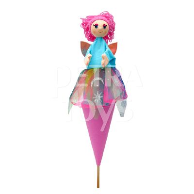 Peek-a-Boo Fairy Cone Puppet