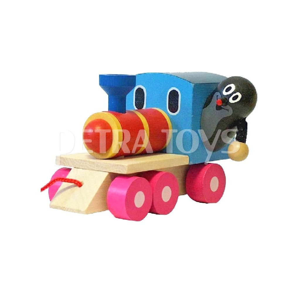 Krtek and the Little Train Pull-Along Toy