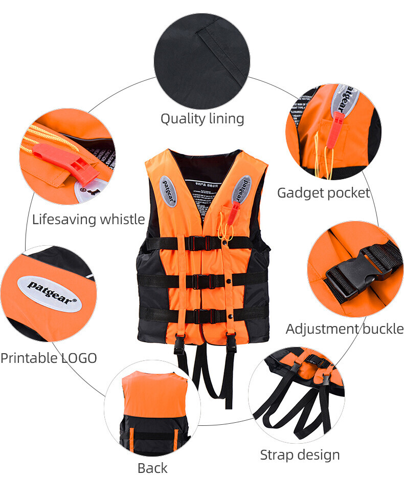 Meadawgs® Adult Life Vest Fly Fishing Jacket Outdoor Life Jacket for Kayak  Sailing Ski : : Clothing & Accessories