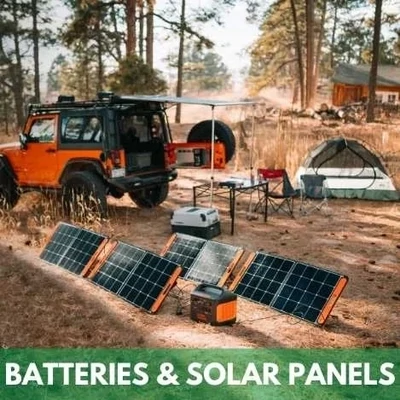 Batteries & Solar Panels
