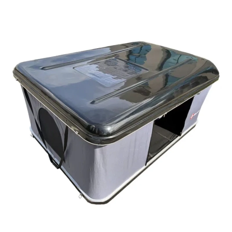 Solar Panel Top Pop-Up Rooftop Tent Solar Panel Top Pop-Up Rooftop Tent