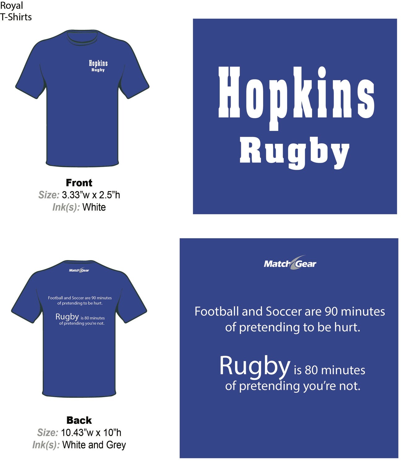 Hopkins Rugby Tee (In Stock)