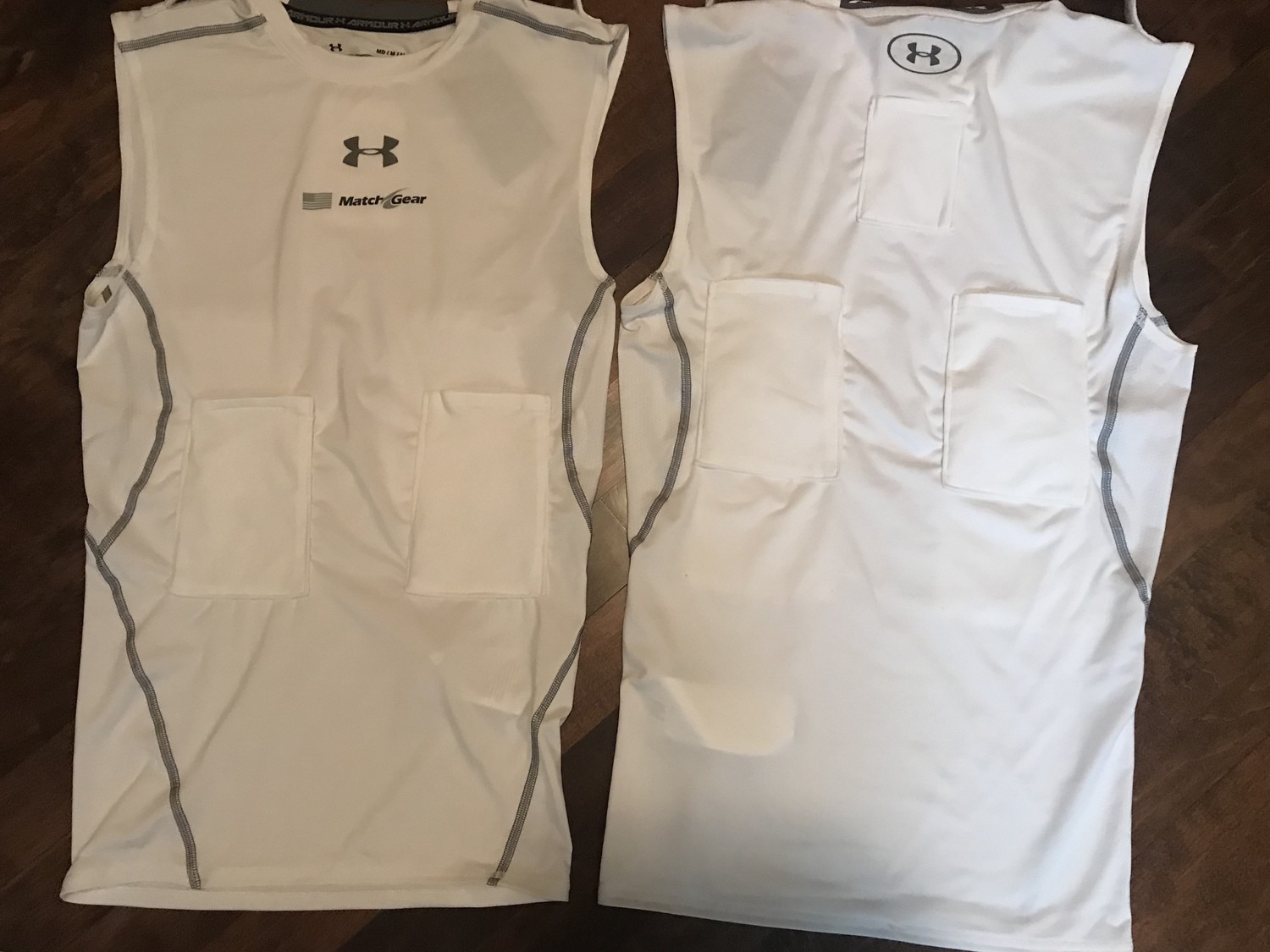 MatchGear Rugby Referee Radio Tee - White