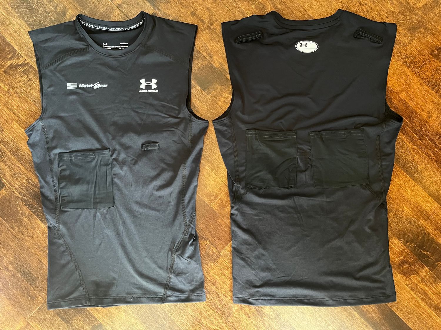MatchGear Rugby Referee Radio Tee - Black