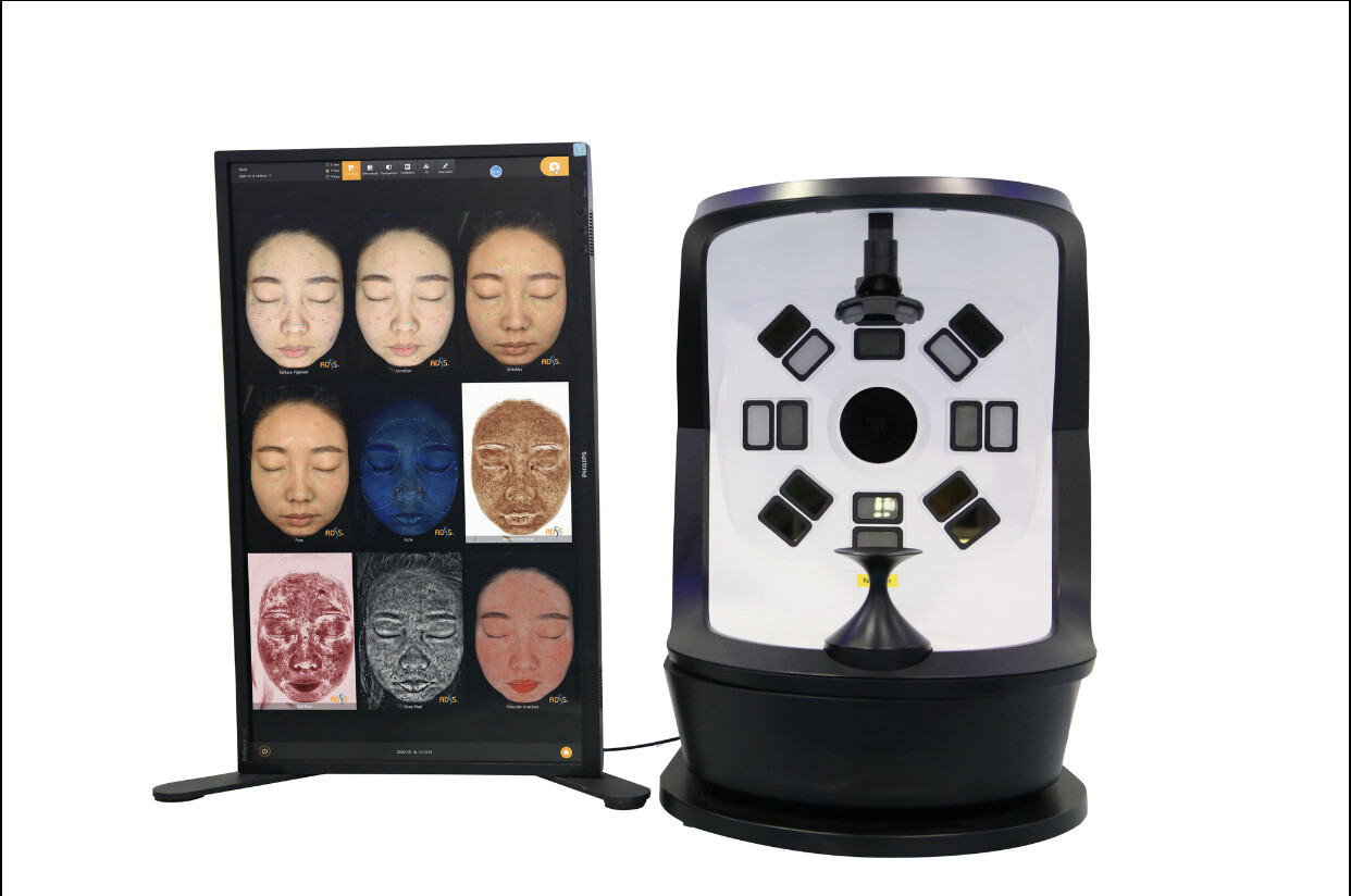 Visual Skin Rotating analysing Machine