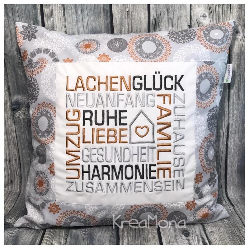 Kissen Mosaik Zuhause/Umzug
