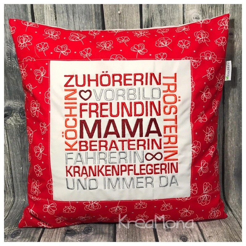 Kissen Mosaik Mama