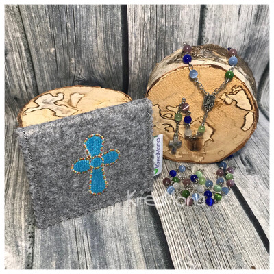 Filztasche Kreuz 1