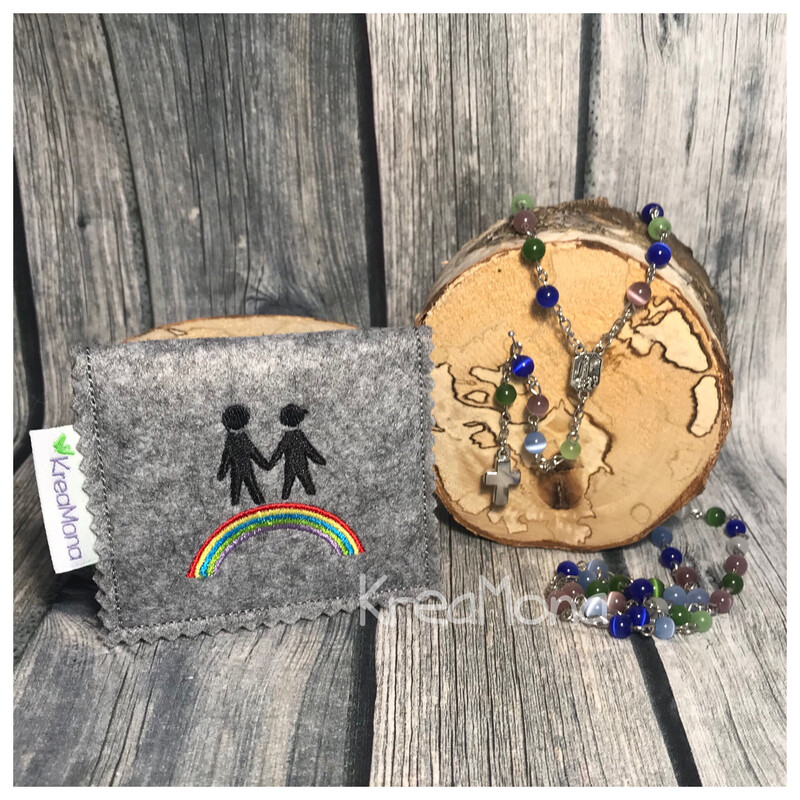 Filztasche Regenbogen Kinder