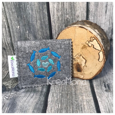 Filztasche Fischkreis 