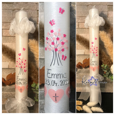 Taufkerze Emma