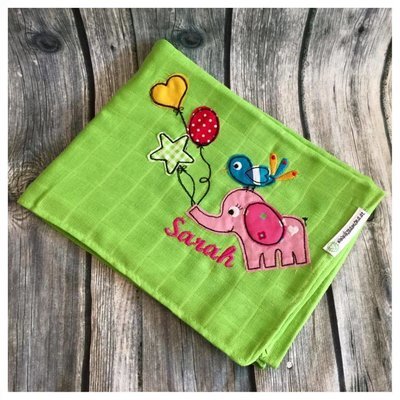 Mullwindel Elefant und Vogel